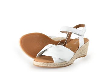 Gabor Sandalen in maat 38½ Wit, Kleding | Dames, Verzenden, Wit, Gabor, Sandalen of Muiltjes