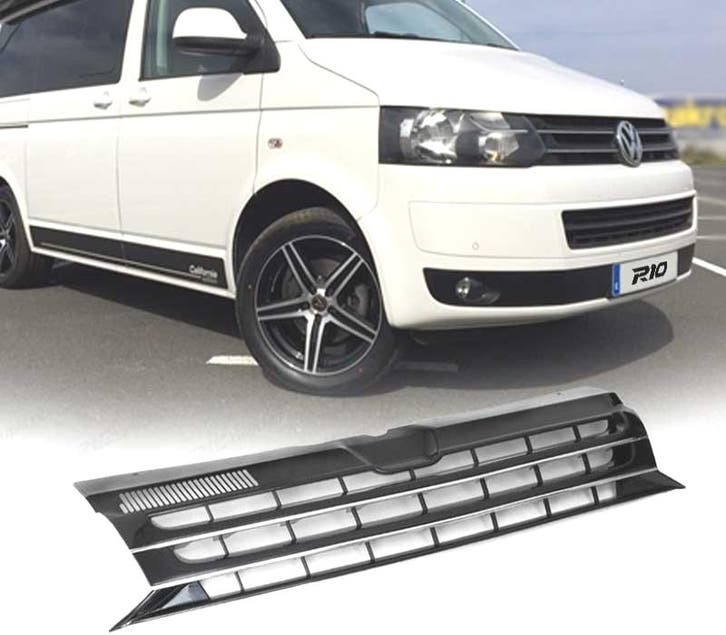 Calandre Pour Volkswagen Vw T5 Multivan Caravelle 09-15 Chro, Autos : Pièces & Accessoires, Carrosserie & Tôlerie, Envoi