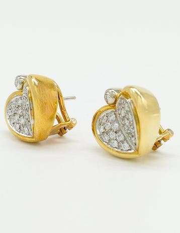Chimento - Oorbellen - 18 karaat Geel goud Diamant, Nieuw