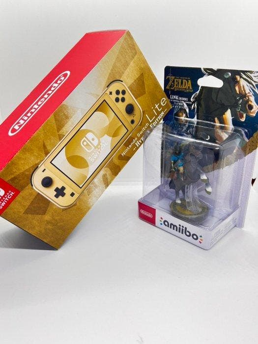 Nintendo - Switch Lite Hyrule Edition - The Legend of Zelda, Games en Spelcomputers, Spelcomputers | Overige Accessoires