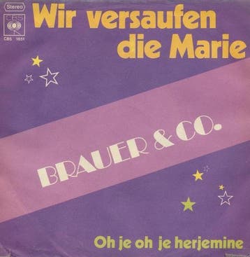 Brauer &amp; Co. - Wir Versaufen Die Marie, Cd's en Dvd's, Verzenden, Gebruikt