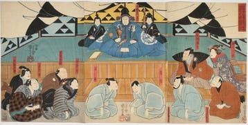 Utagawa Kuniyoshi /  (1797–1861) Hj-ke no Shin Aoto