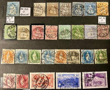 Zwitserland 1855/1945 - Zwitserland 1855–1945 – Classic, Gestempeld
