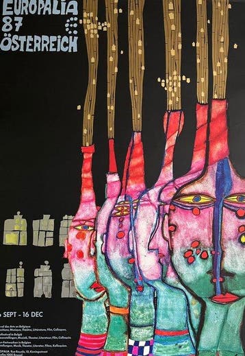 Friedensreich Hundertwasser (1928-2000) - Europalia 87