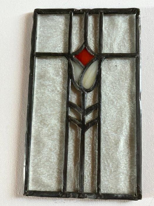 Art déco Vitrail (2) - 1910-1920 - miniature de vitrail, Antiquités & Art, Art | Objets design