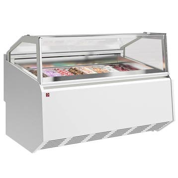 Schepijsvitrine | QUEBEC | 18x 5L | -15°C/-18°C |, Verzenden, Nieuw in verpakking