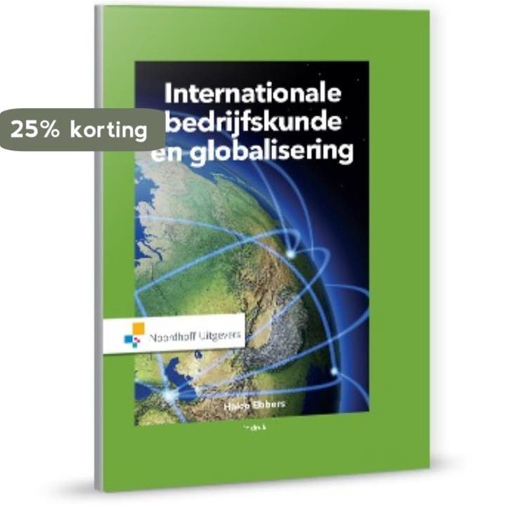 Internationale bedrijfskunde en globalisering / Leerboek, Boeken, Economie, Management en Marketing, Zo goed als nieuw, Verzenden