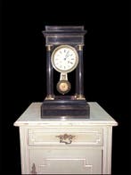 Portico klok - Hout, Brons, Messing - 1850-1900