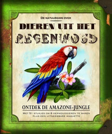 De natuurgids over dieren uit het regenwoud 9789085530251, Verzenden, Gelezen, N. Honovich