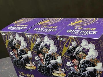 Bandai - 3 Booster box - One Piece - One Piece Card Game