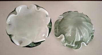 Murano, Attr. - Ensemble de bols (2) - Pair of Vintage, Antiquités & Art