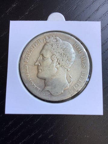 Belgique. Léopold Ier. 5 Francs 1835 (Sans prix de réserve)