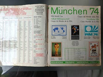 Panini World Cup München 74 - Including Cruyff/Beckenbauer