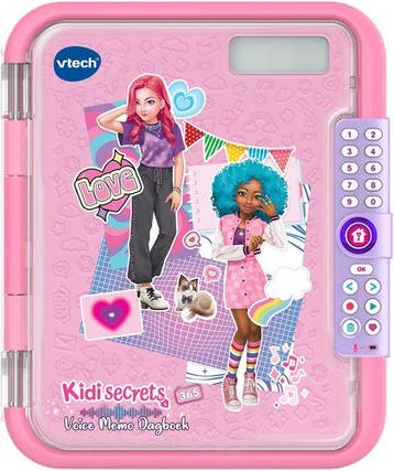 VTech KidiSecrets 365 Voice Memo Dagboek — Zeer goed, Verzenden, Nieuw