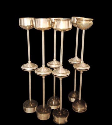 WMF - stile Art Deco - Drinkset (6) - Verzilverd