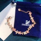 Swarovski - Métal, cristal - Bracelet - Fleurs de la