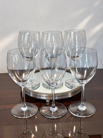 Baccarat - Wijnglas (6) - Kristal