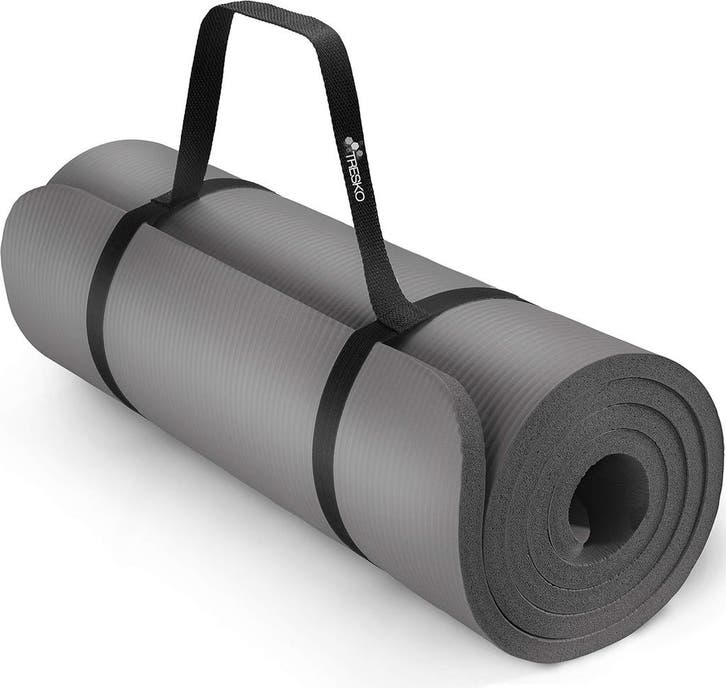 Yogamat - Fitness mat - Sportmat - Yoga mat extra dik - 180x, Sport en Fitness, Yoga en Pilates, Nieuw, Verzenden