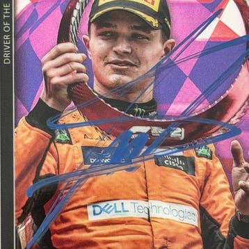 Mclaren - Topps Chrome 126 Lando Norris Driver of the Day Gp