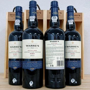 2011 Warres - Late Bottled Vintage Port, Unfiltered - Douro, Nieuw