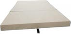 Opklap Matras Creme 200x80 | A-kwaliteit | Beste Prijs, Verstelbaar, Nieuw, Ophalen of Verzenden, 80 cm