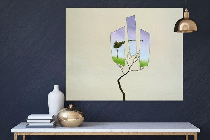 Wojciech Muda / Munke (XX-XXI) - Bonsai, Antiek en Kunst, Kunst | Schilderijen | Modern
