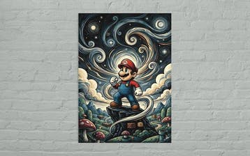 ANDSAL - Lot of 2 Super Mario Bros. & Luigi Black Stars, Consoles de jeu & Jeux vidéo