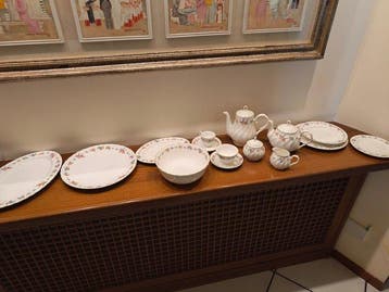 Friesland - Eetservies voor 12 - Porselein, Beenporselein