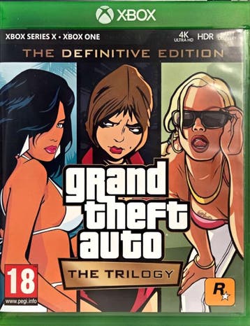 Grand theft auto the trilogy (xbox series x tweedehands, Games en Spelcomputers, Ophalen of Verzenden, Nieuw
