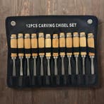 Carving Chisel 12-Piece Set - Speelgoed - 2020+ - Japan, Antiek en Kunst