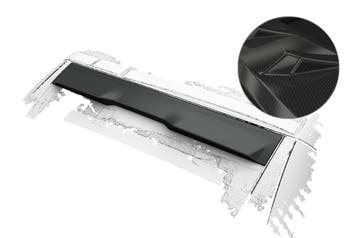 Achterraamspoiler met ABE voor Mercedes-Benz SLK / SLC (R172, Verzenden, Nieuw