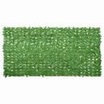 vidaXL Balkonscherm met groene bladeren 300x150 cm, Verzenden