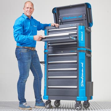 Datona Gevulde gereedschapswagen met topkist L - Premium, Ophalen of Verzenden, Nieuw