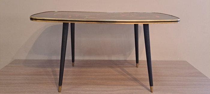 Table - Bois, Verre, Cuivre, Antiquités & Art, Art | Objets design