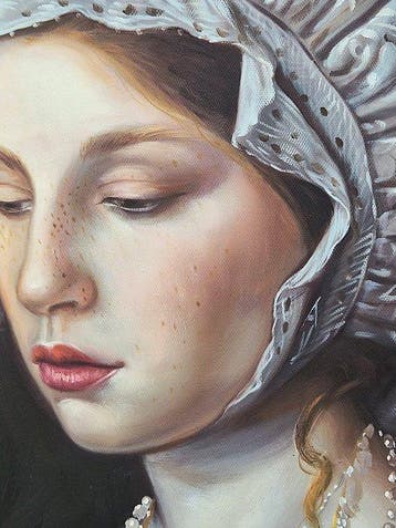 Anne Dias - (100% handpainted !) Lady Aramanta of Devotion