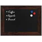 Krijtbord Magnetisch Capella Bruin 40x60 cm, Verzenden, Nieuw