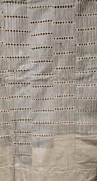 Katoenen stof - Aso-Oke/Ashok - Nigeria, Antiek en Kunst, Kunst | Niet-Westerse kunst