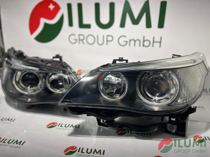 BMW 5 E60 E61 XENON KURVENLICHT PHARE AVANT G D KPL, Auto-onderdelen, Verlichting, Gebruikt, BMW, Verzenden