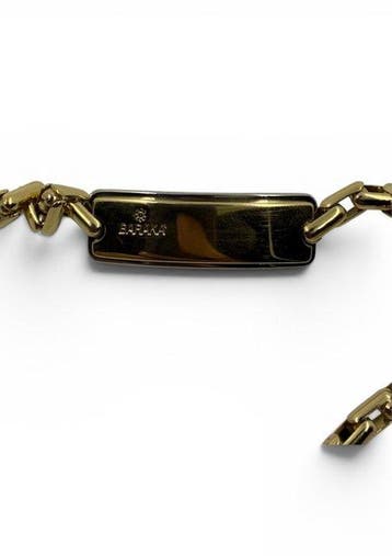 Barakà - Armband - 18 karaat Geel goud - Barakà ID-plaat, Nieuw