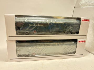 Märklin H0 - 47010 - Ensemble de wagons de marchandises pour, Nieuw