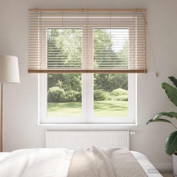 vidaXL Venetiaanse jaloezie Eiken Look 150 x 160 cm 35 mm, Verzenden, Nieuw