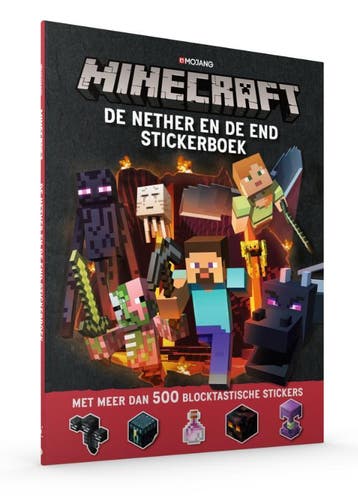 De Nether & de End Stickerboek / Minecraft 9789030503774, Boeken, Verzenden, Gelezen