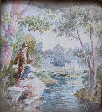 Raffaello Sorbi (1844-1931) - Scena romantica
