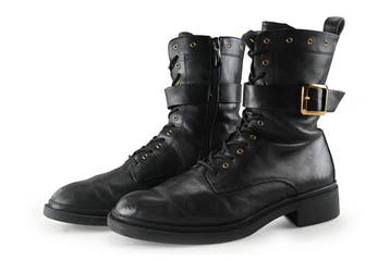 Tamaris Veterschoenen in maat 39 Zwart, Verzenden, Overige typen