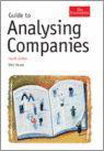 The Economist Guide To Analysing Companies 9781861979858, Verzenden, Zo goed als nieuw, Bob Vause