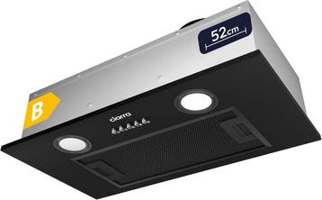 Hotte integrable 52cm noire - Retour client -53% (afzuigkap), Electroménager, Verzenden