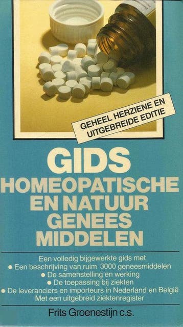 Gids voor homeopatische en natuurgeneesmiddelen, Verzenden, Frits Groenestijn
