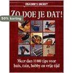 Zo doe je dat ! 9789064074370, Verzenden