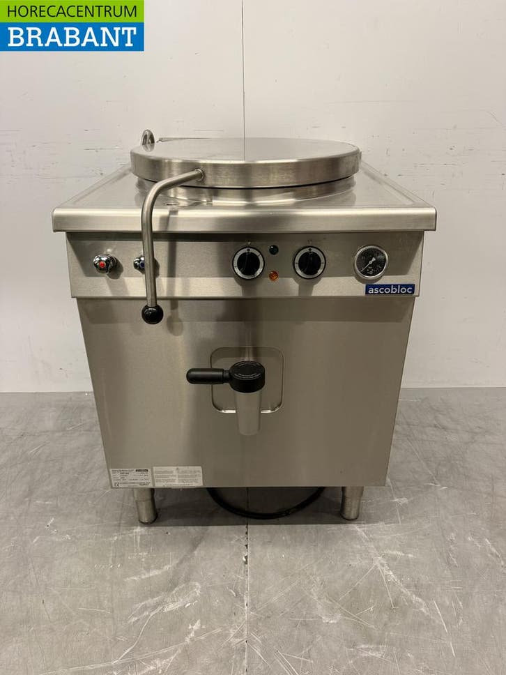 RVS Ascobloc Kookketel 64 liter 70 cm 400V Horeca, Zakelijke goederen, Horeca | Keukenapparatuur, Ophalen of Verzenden