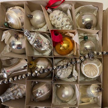 Kerstdecoratie (52) - Glas, Metaal, Diversen, Nieuw